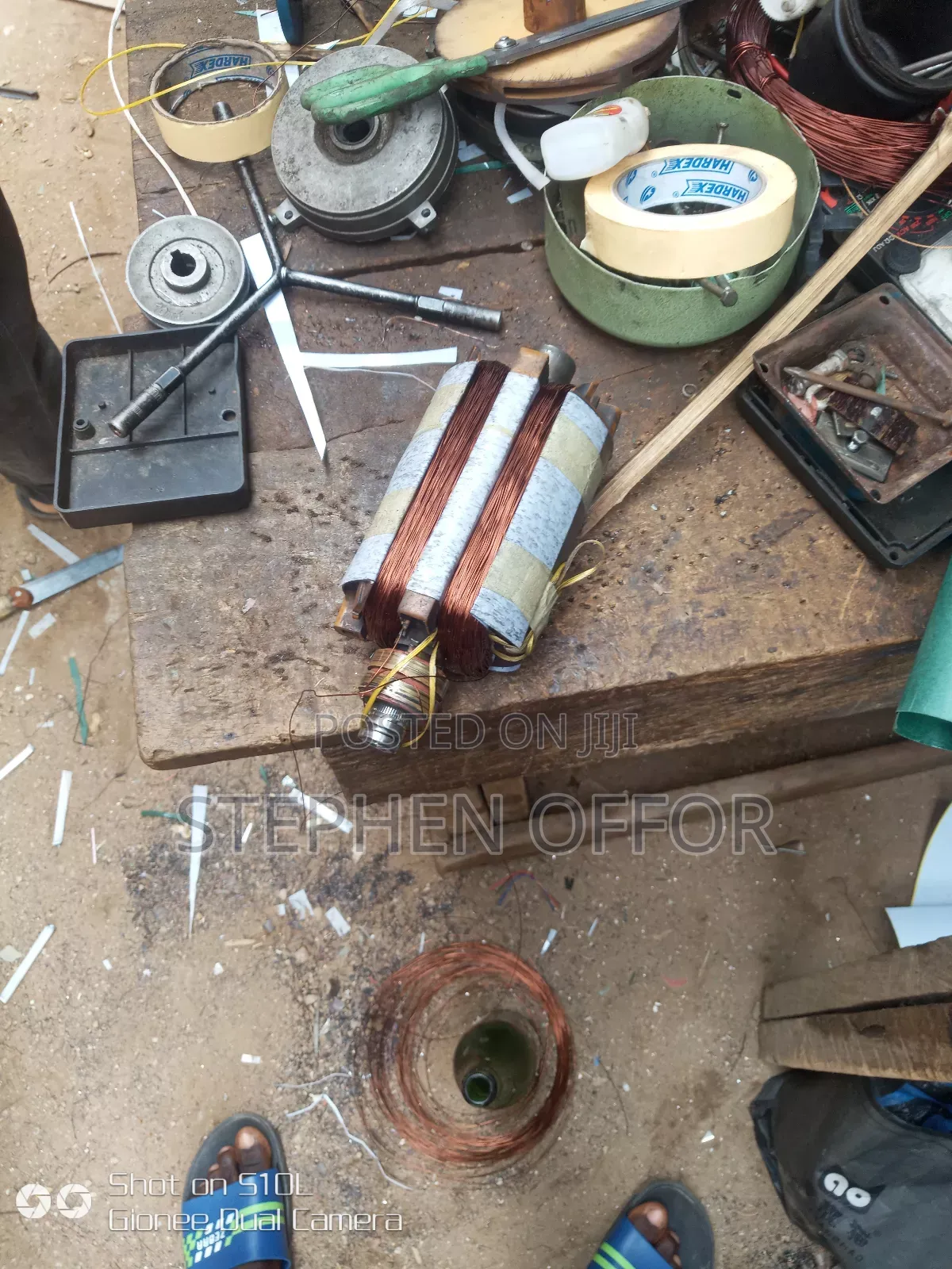 Coil Rewinder