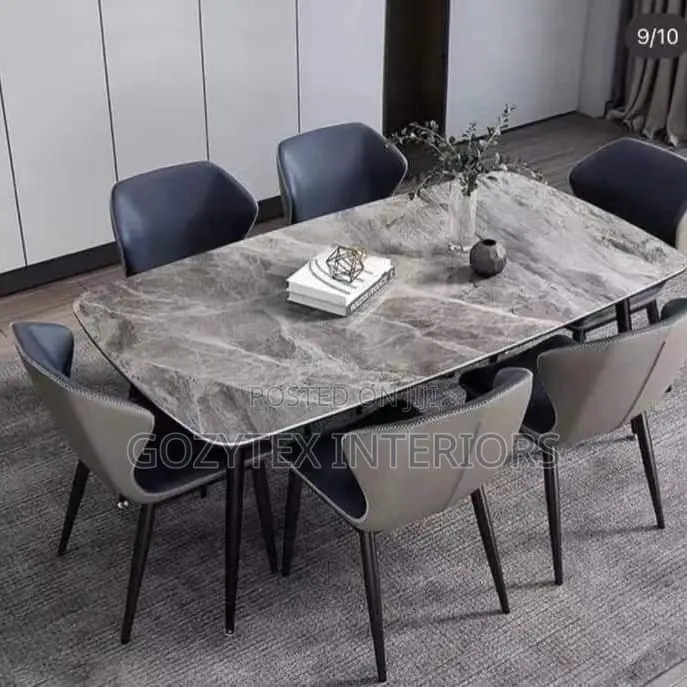 Marble Dinning Table Set