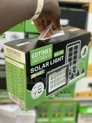 Unique Solar Light With 3 Bulbs