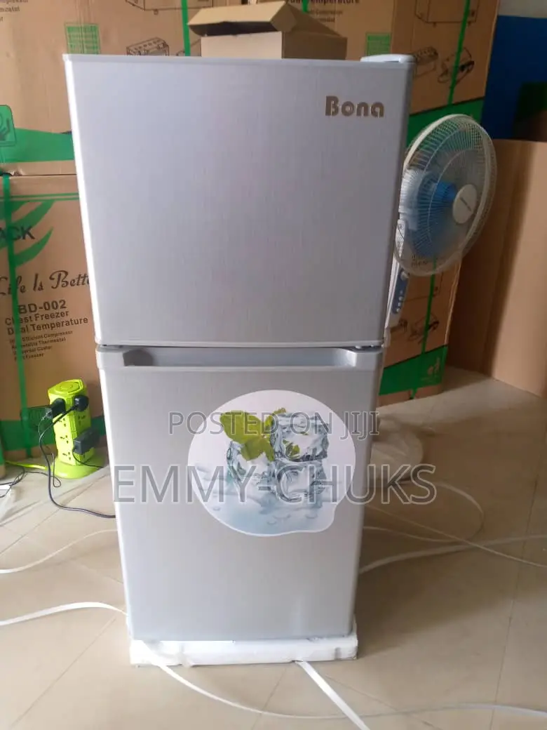 Solar Standing Double Door Refrigerator