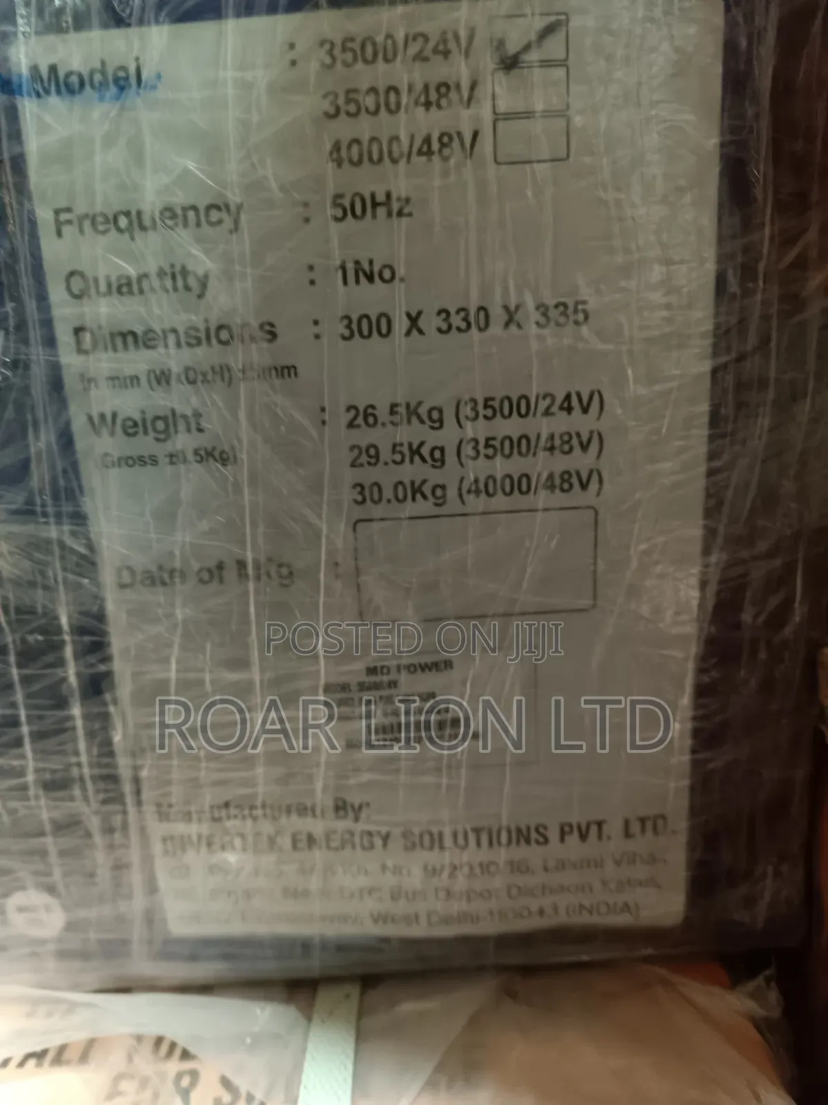 Mopower 3.5 Solar Inverter