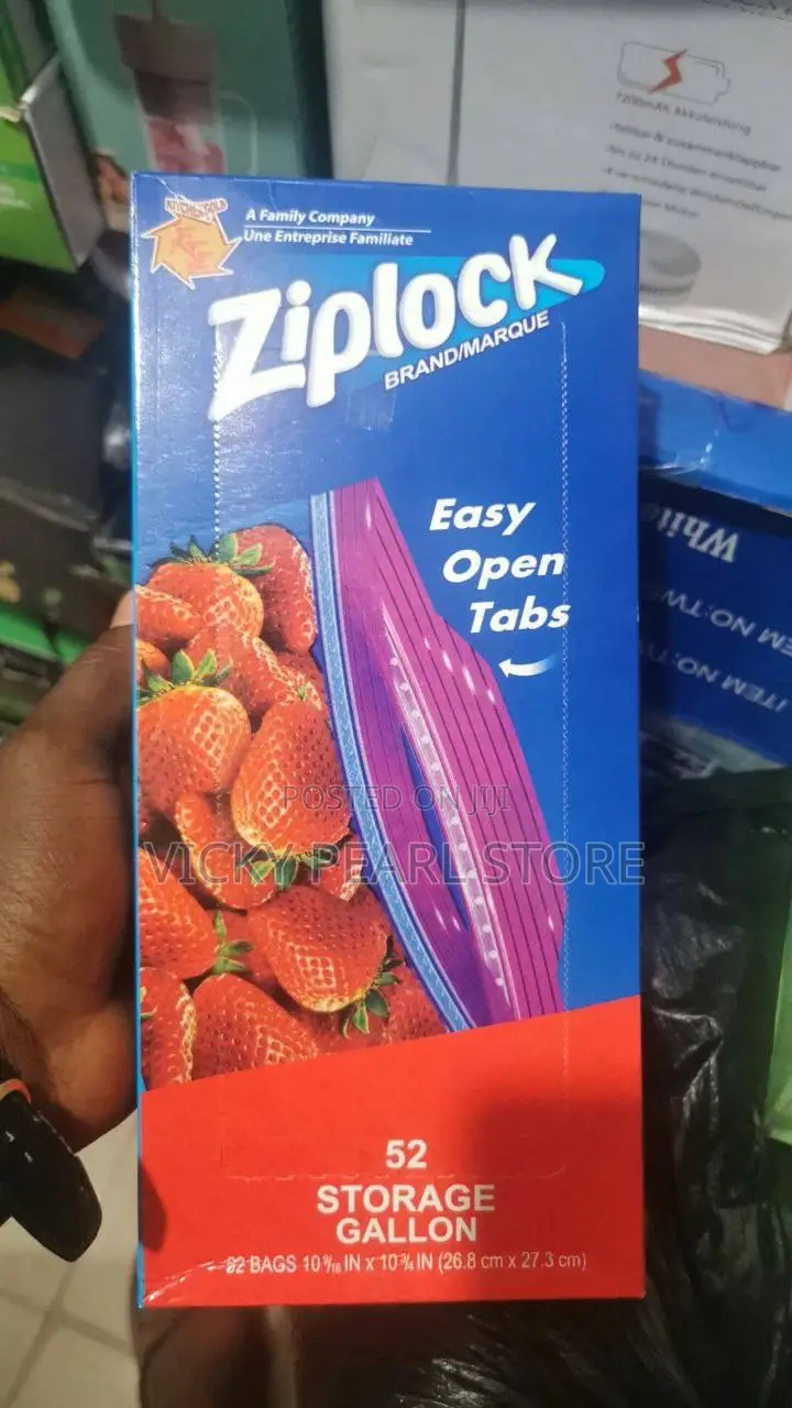 Ziplock Storage Gallon