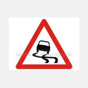 Caution Slippery Warning Safety Sign