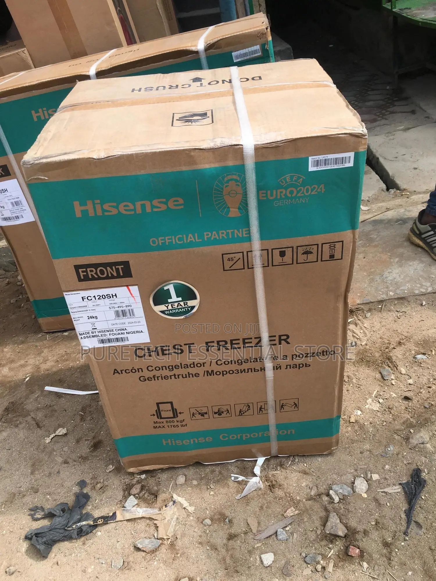 Hisense Deep Freezer 100liters FC120SH