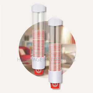 Wall Plastic Dispenser Holder Rack for Disposable Paper Cups