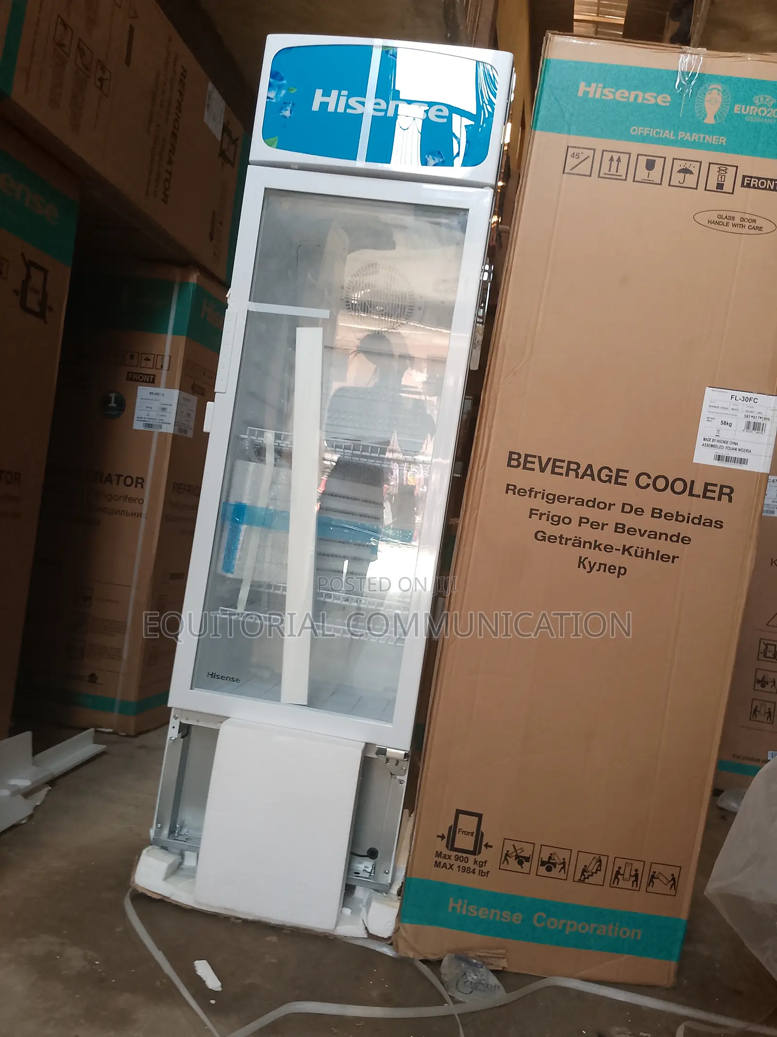 Hisense Fl30fc 222l Showcase Single Door Refrigerator