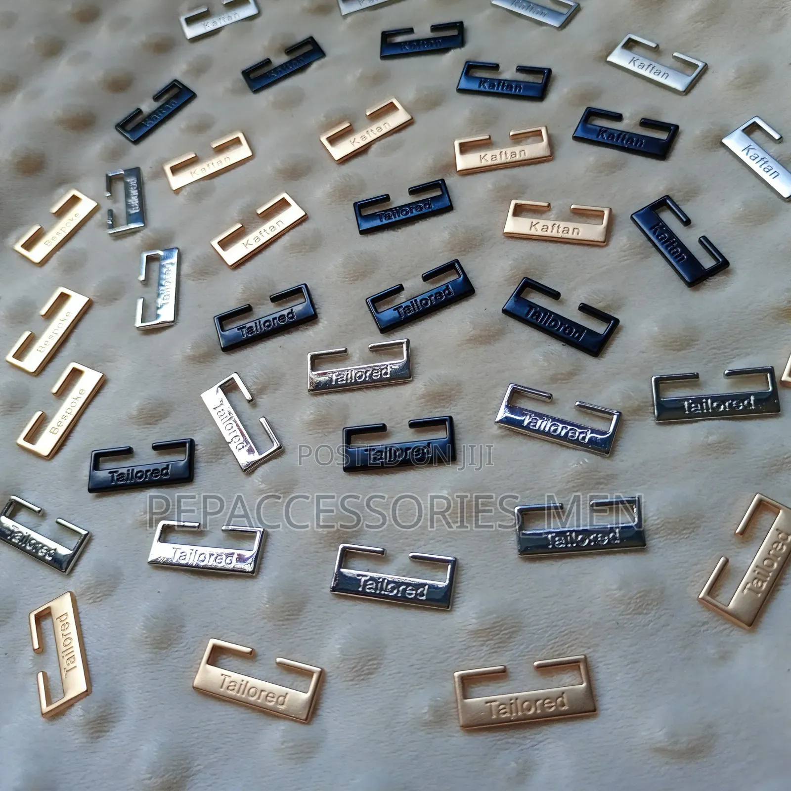 Luxury Hooky Metal Tags