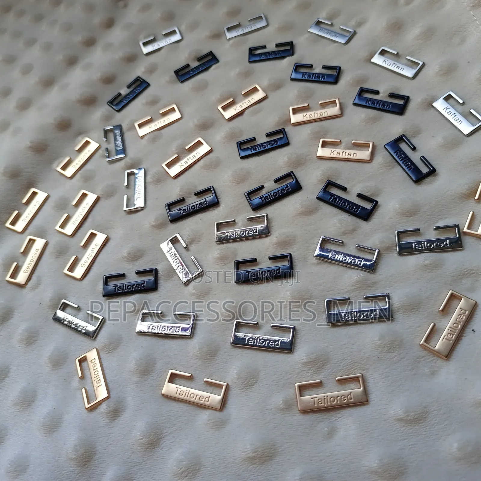 Luxury Hooky Metal Tags