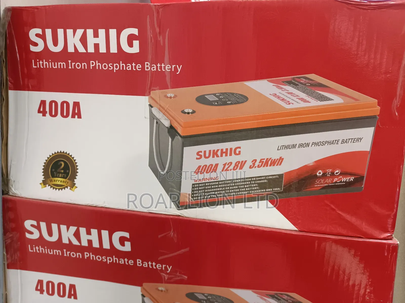 SUKHIG 400ah Gel Battery