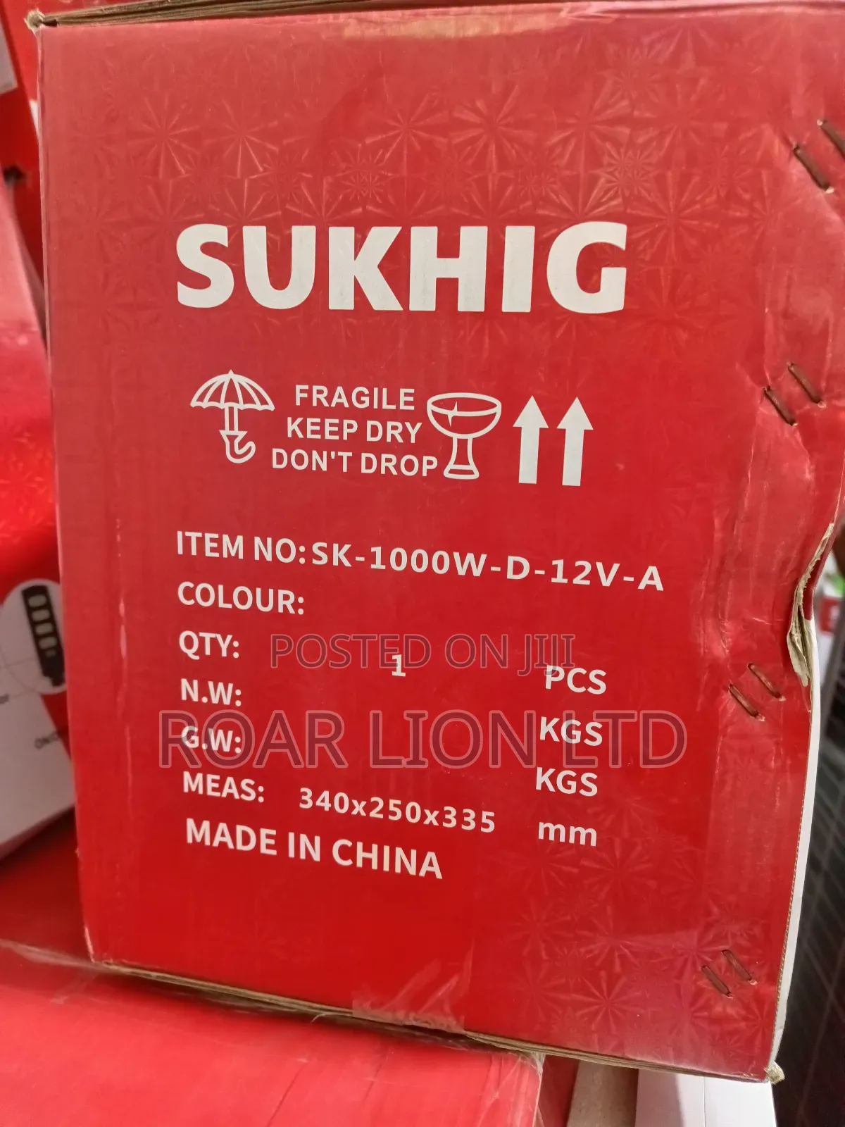 SUKHIG 1KVA Solar Generator