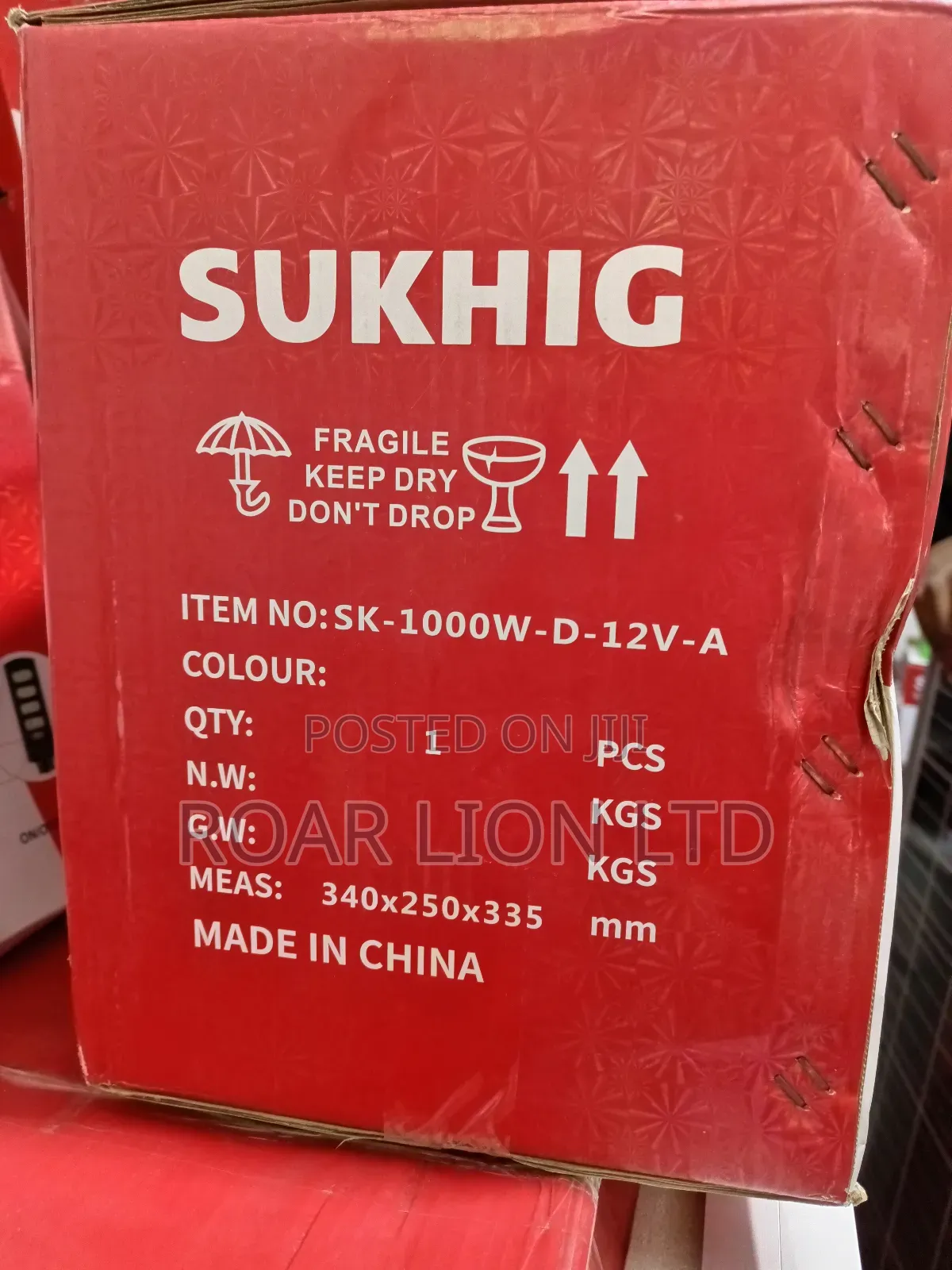SUKHIG 1KVA Solar Generator