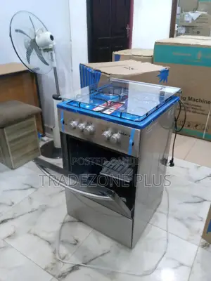 New in Maxi 50X50 [3+1] Burner Gas Cooker INOX