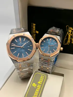 Original Audemars Piquet Gold Mix Silver Chain Watch