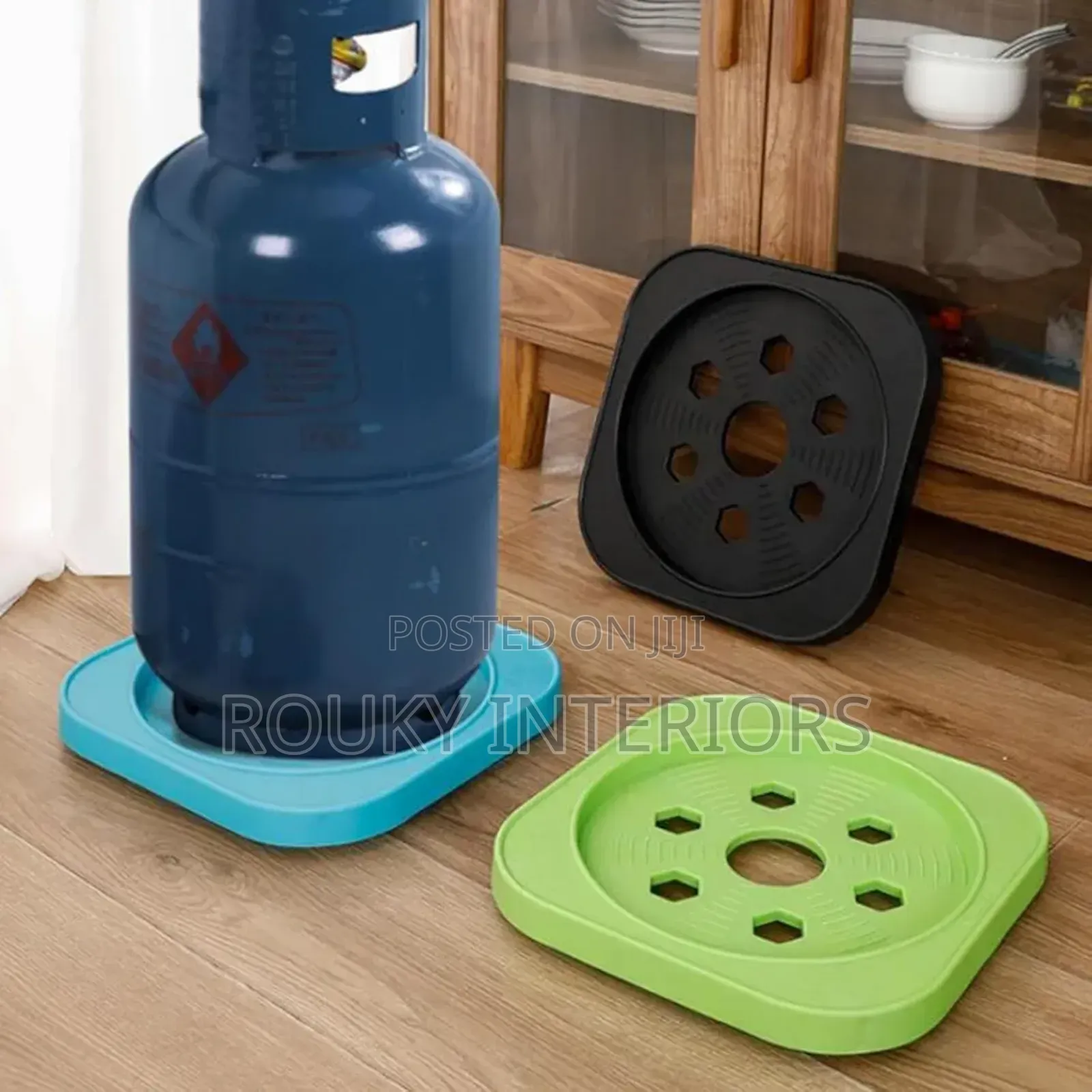 Kitchen Gas Bottle Storage Rack