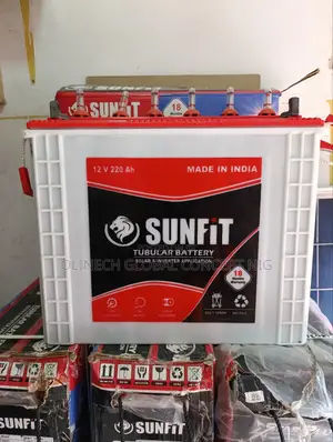 12 v 220 Ah Sunfit Tubular Battery