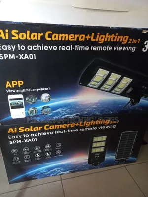 450watt Solar Light + Camera
