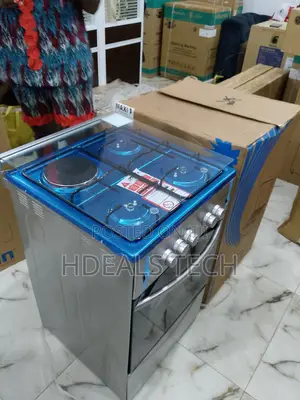 Sylish Maxi Gas Cooker - 3 Burner Face + 1 Electric 