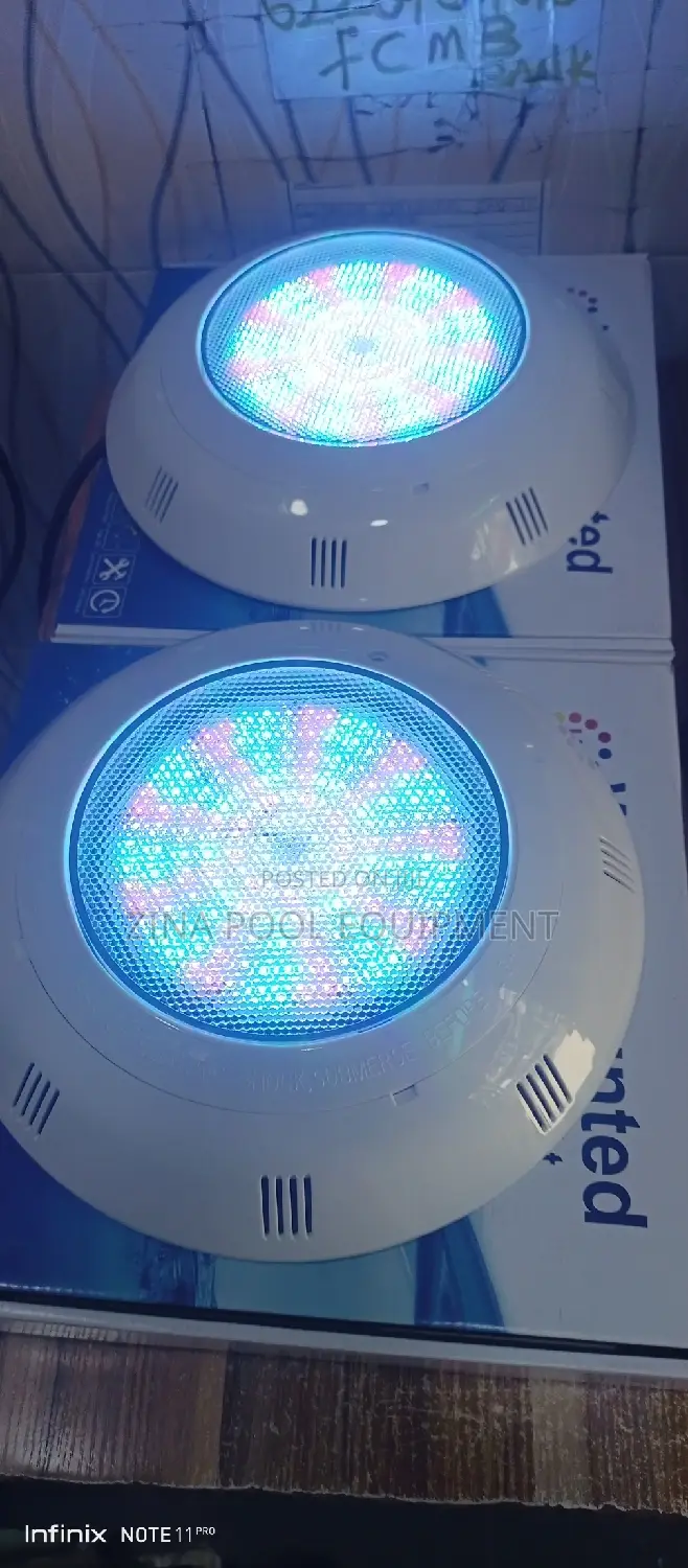 Swimming Pool Changing Colored Light
