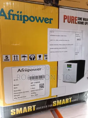 Afriipower 1.7kva Solar Inverter
