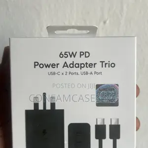Original Samsung Super Fast Charger 65w With Type C Chord