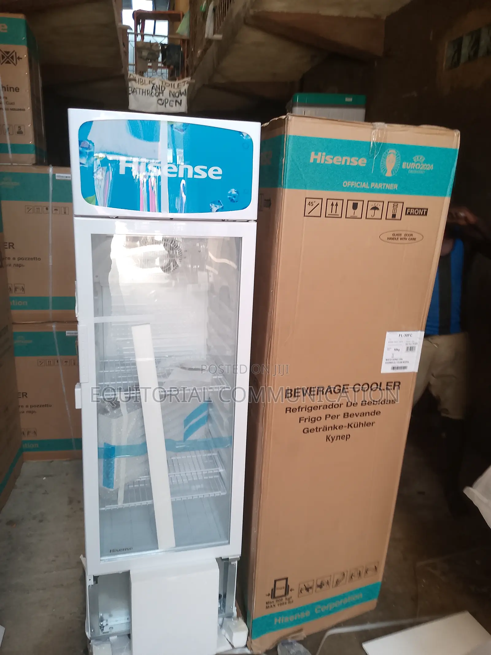 Portable Hisense 222litres Showcase Chiller