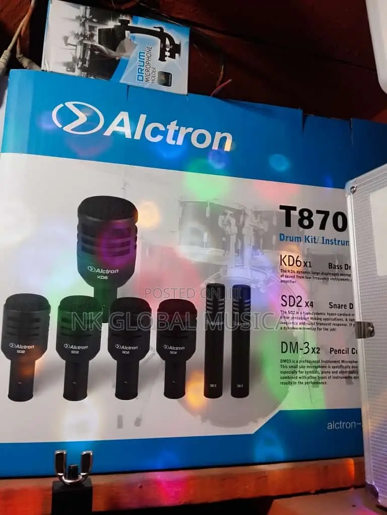 Alctron T870 7set Drum Mic