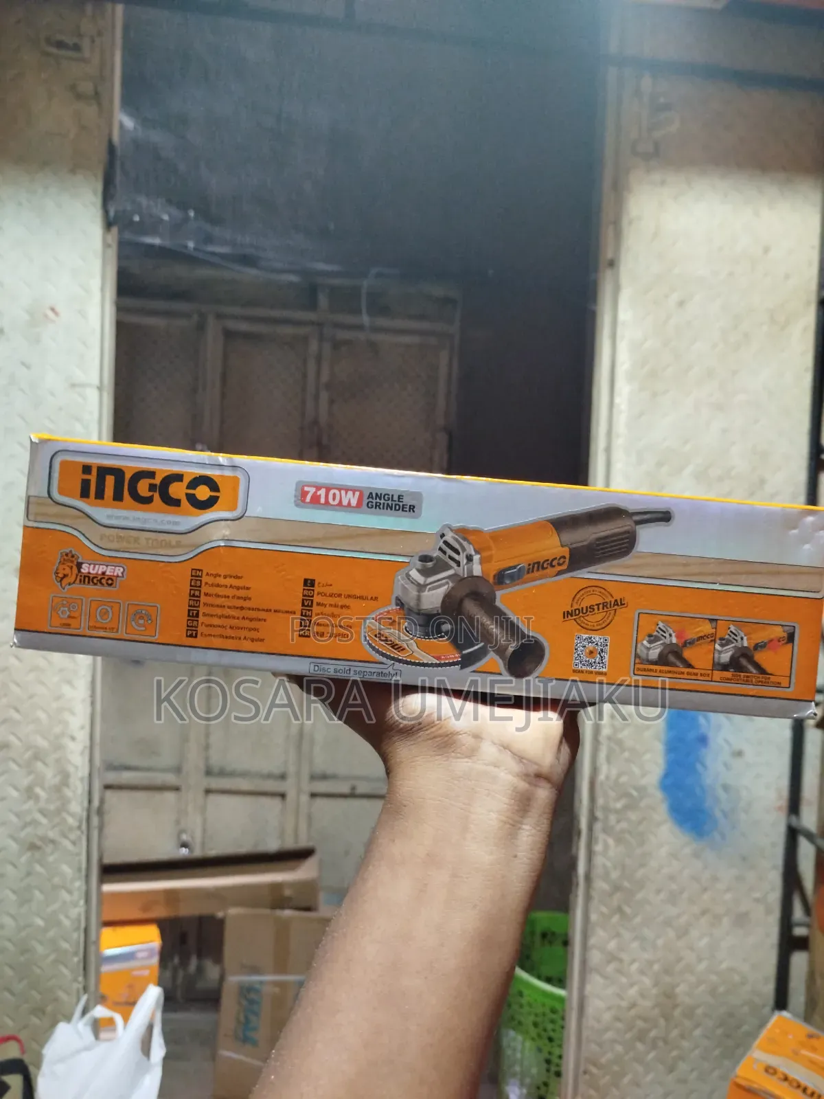 Ingco Angle Grinder 4.5inches 710watts