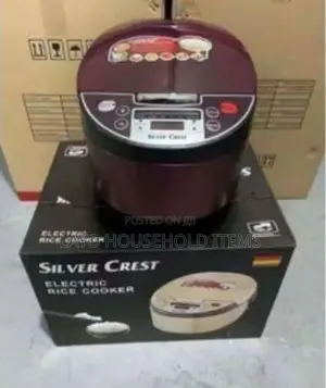 Silver Crest Electric Automatic Rice Cooker