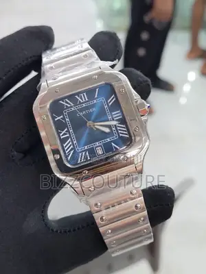 Original Cartier Silver Chain Watch Is Avaialble in Store