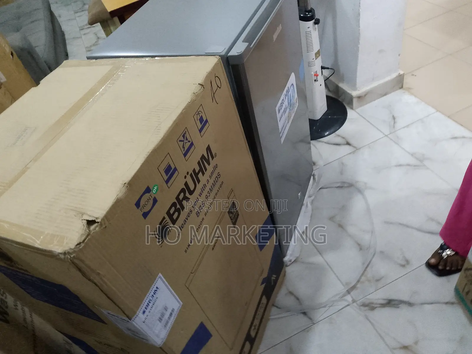 Latest Bruhm 90L Single Door Refrigerator [Brs-93mmds]