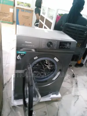 Durable Hisense Washing Machine 6kg Front Load Wm6010s-WFVB