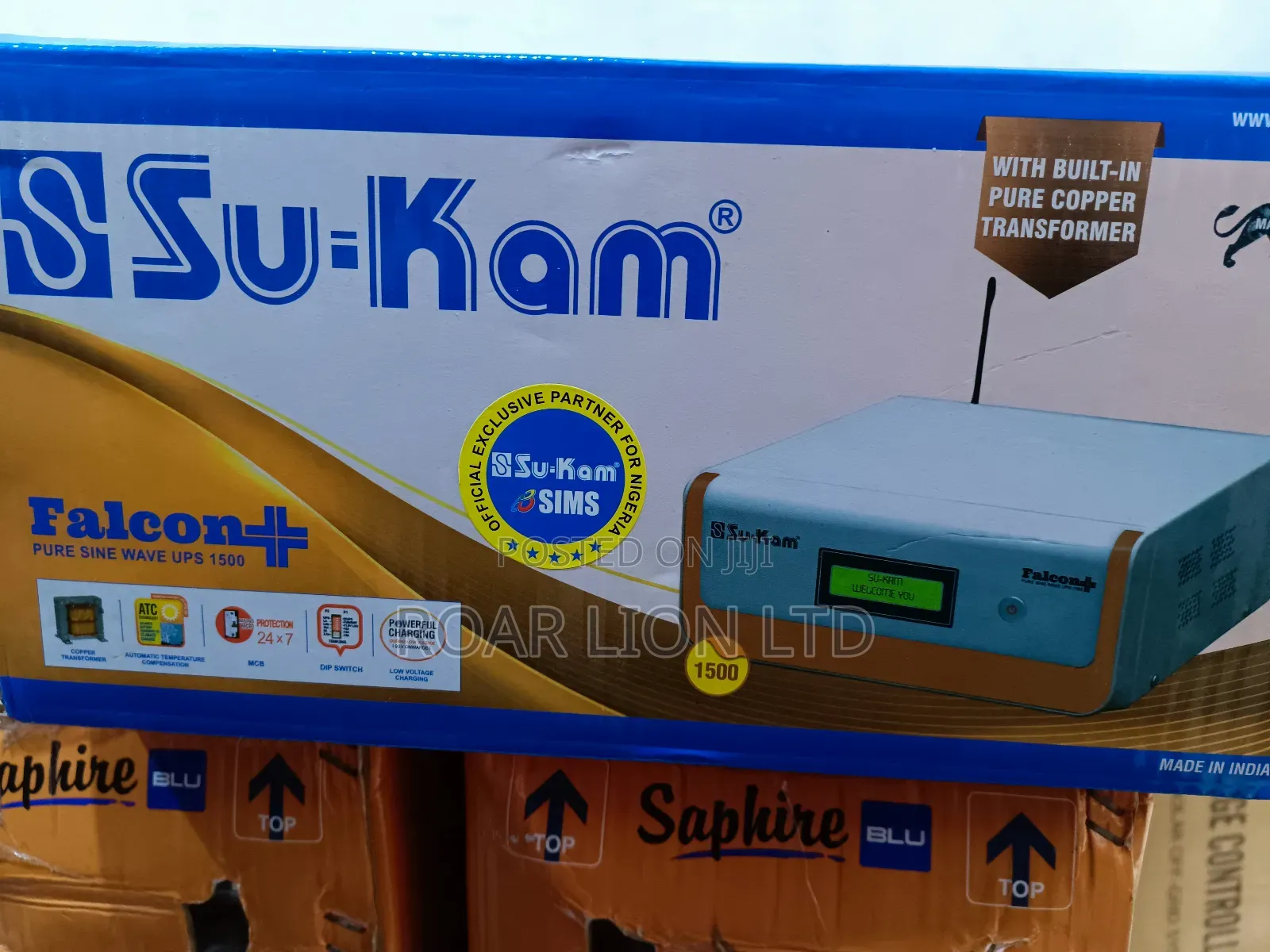 Su-Kam 1.5kva Solar INVTERTER