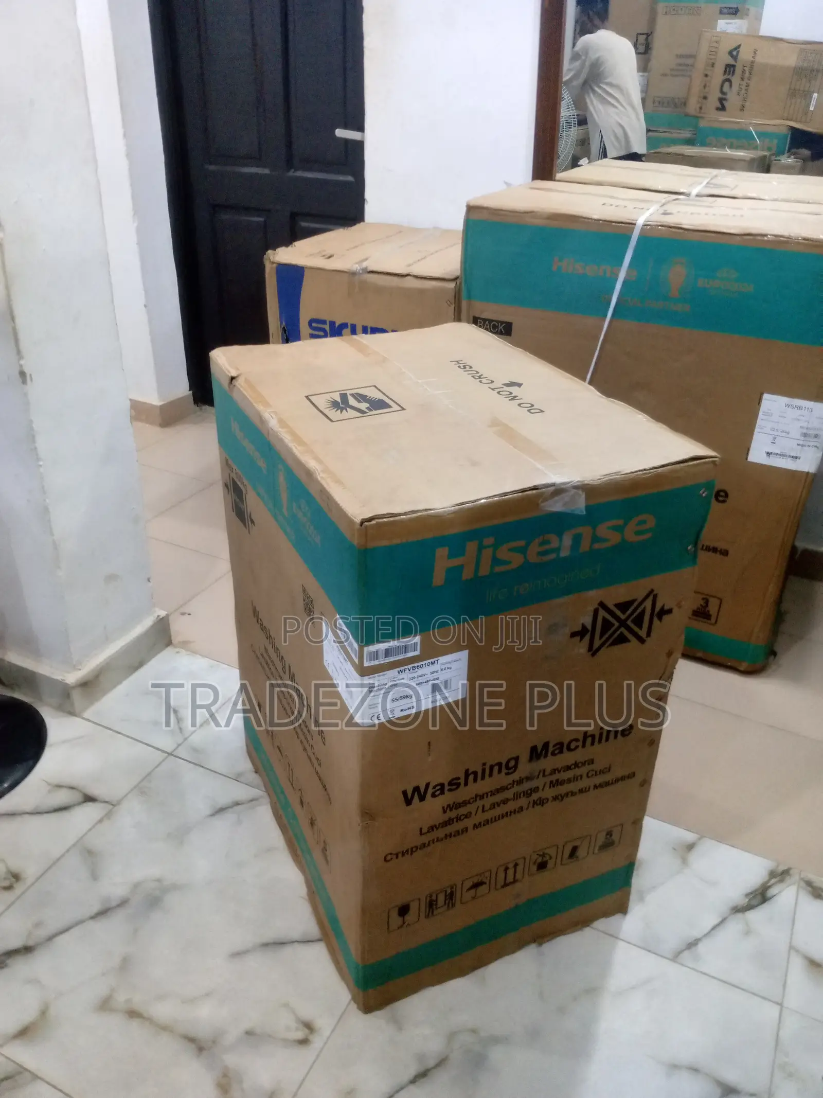 Durable Hisense Front Load Automatic Washing Machine 6010S