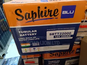 Saphire 220ah Tubular Battery