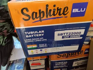 Saphire 220ah Tubular Battery