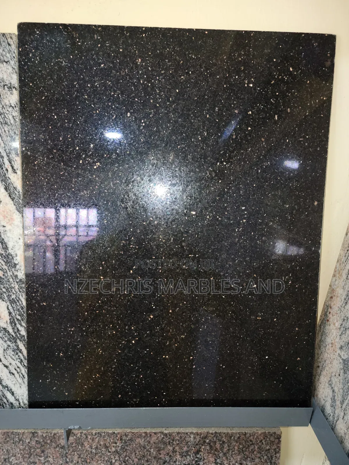 Black Galaxy Granite Tiles
