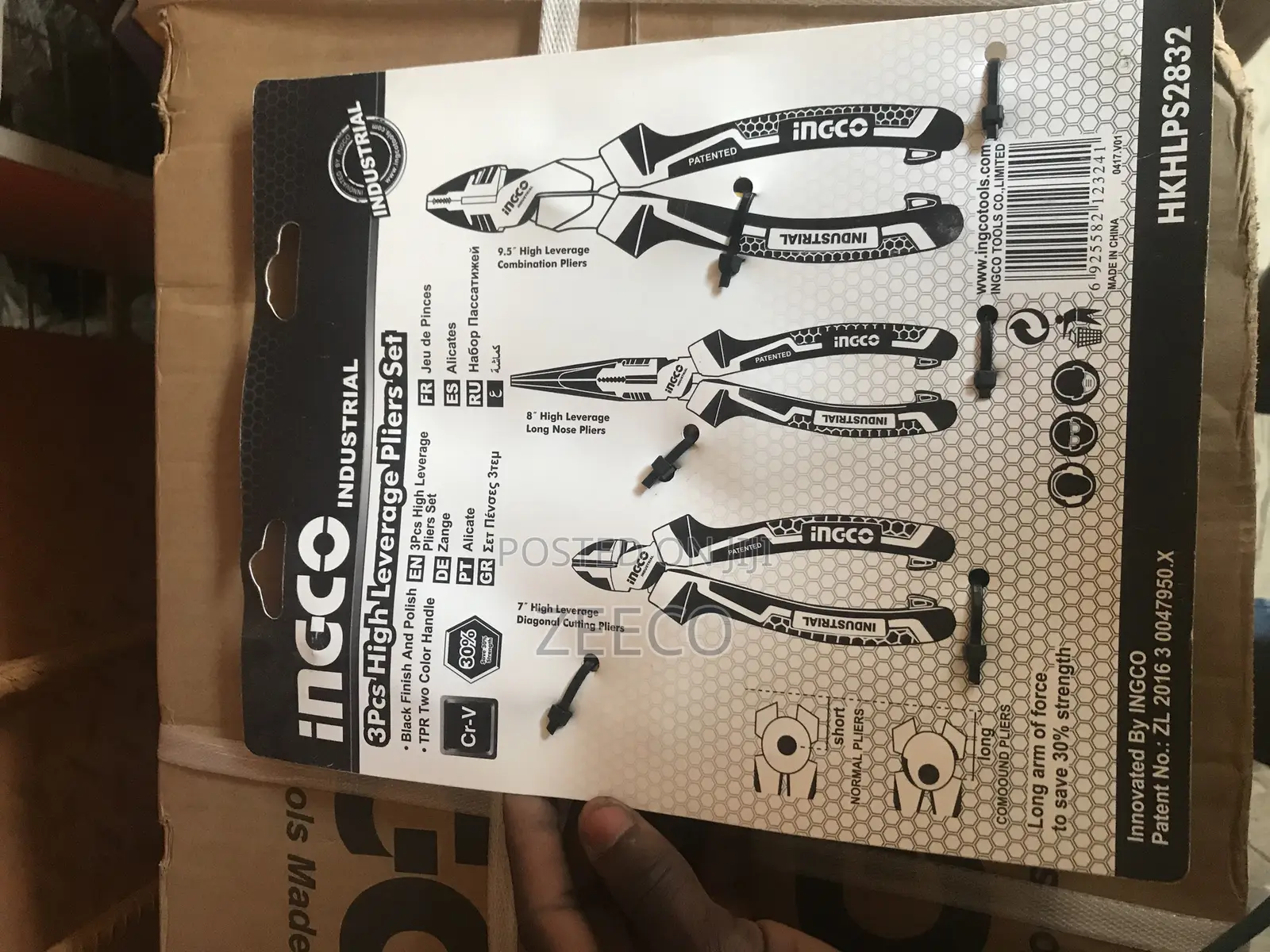3pcs High Leverage Pliers Set
