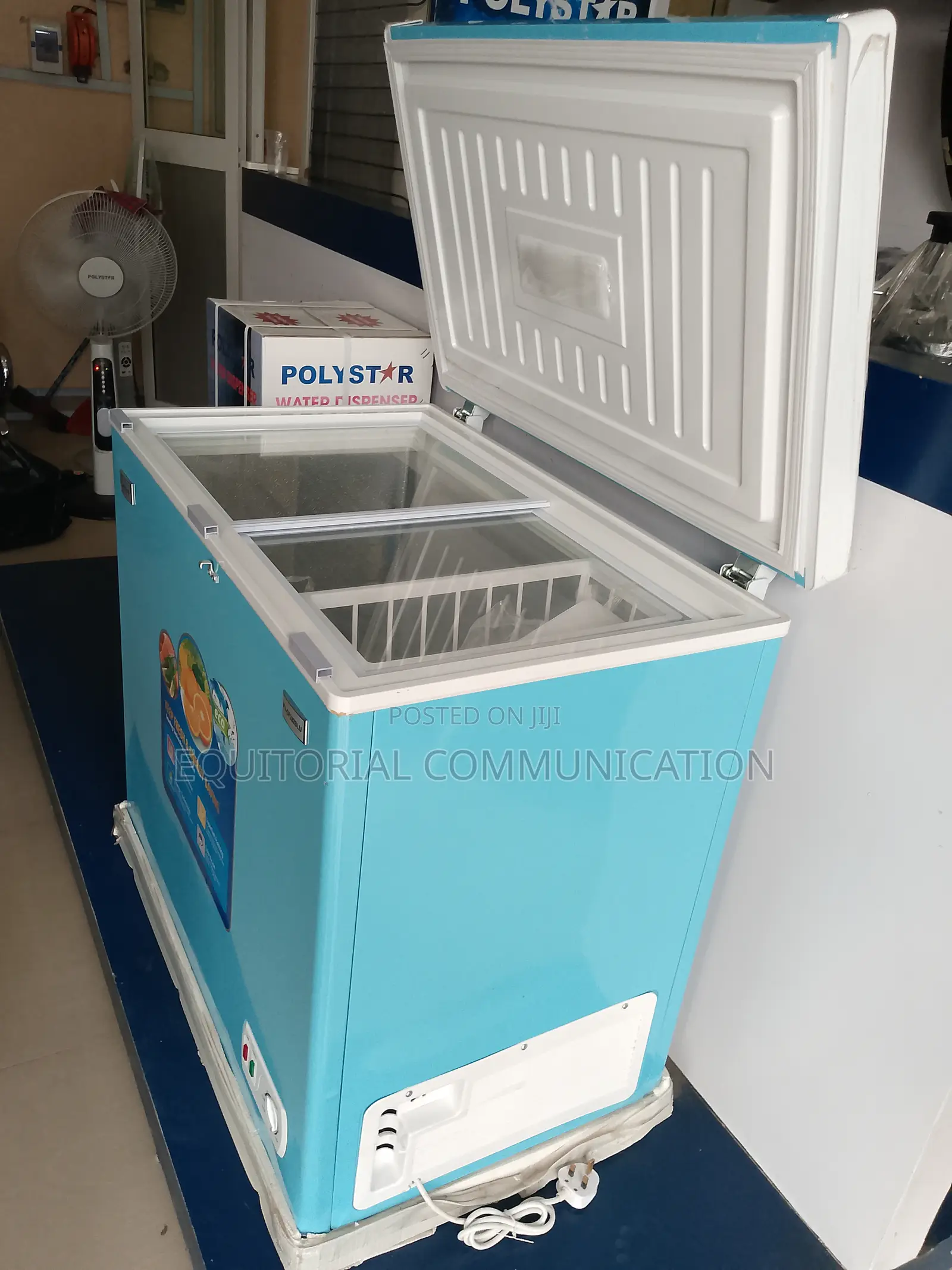 Strong Quality Polystar Pv- Cf322blu Chest Freezer 