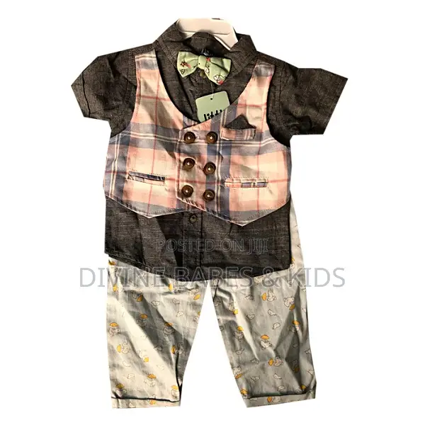 Baby Boy Romper-Multi
