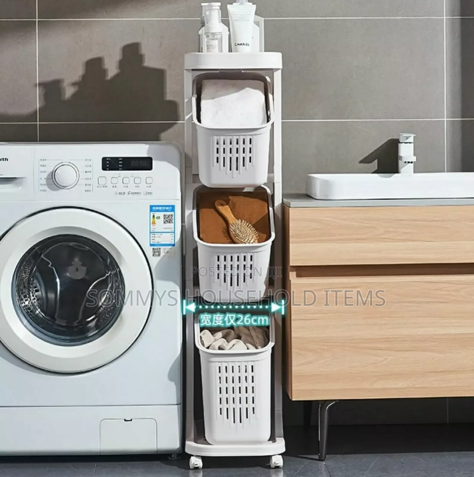 4tier Multifunction Trolley Storage (Without Wheels Please)