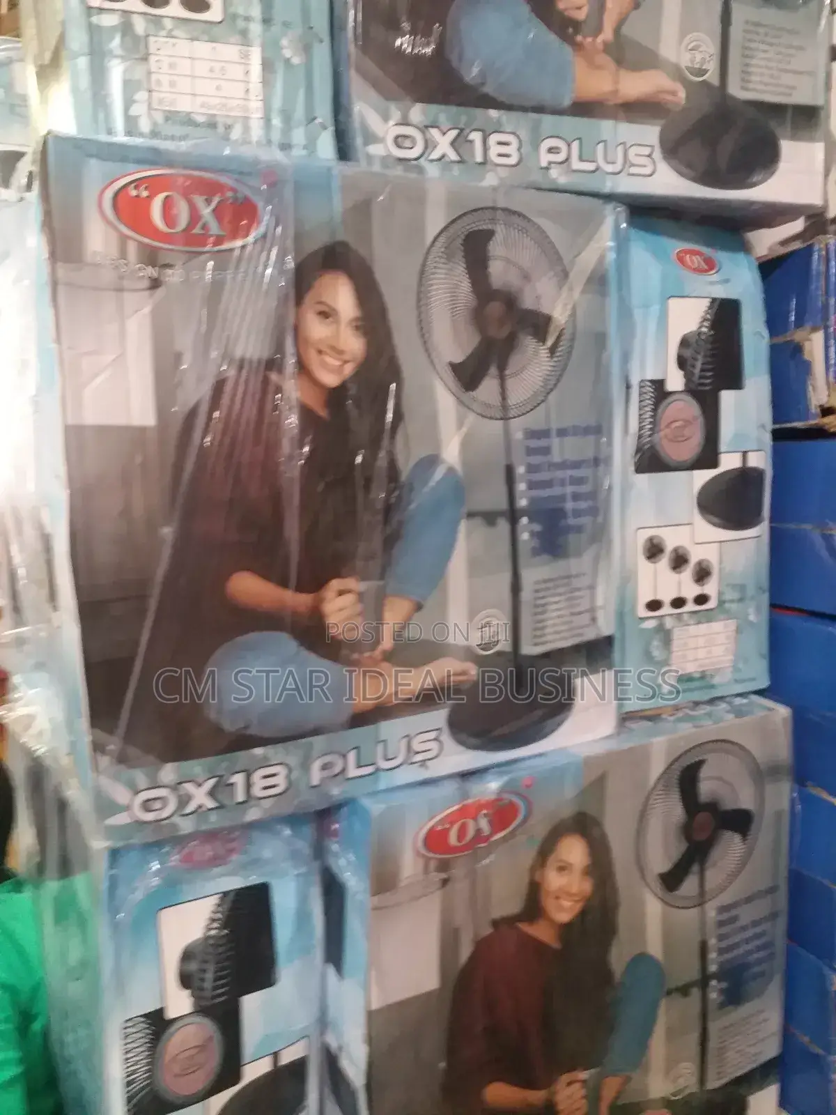 Ox Standing Fan