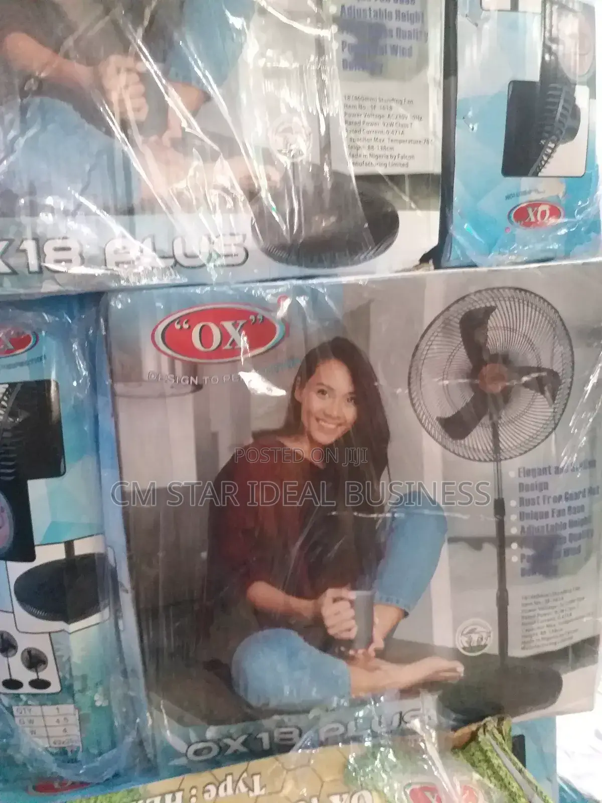 Ox Standing Fan