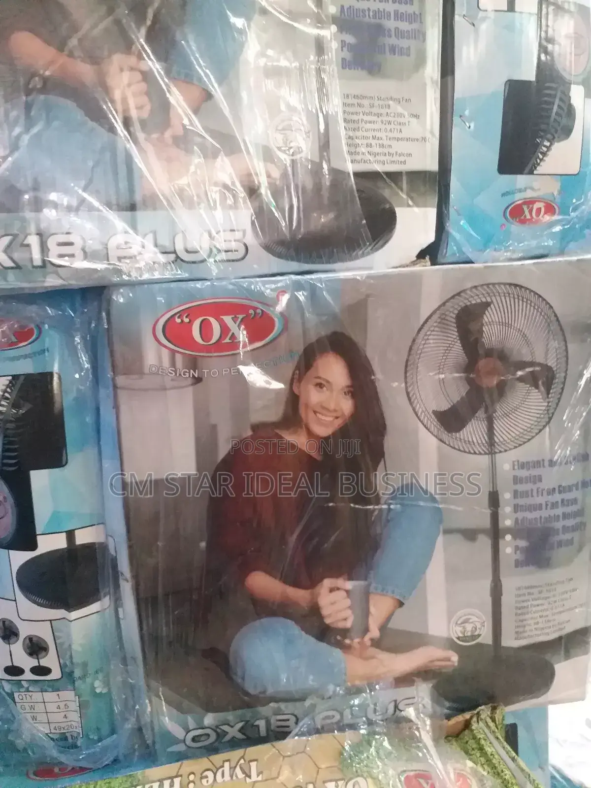 Ox Standing Fan