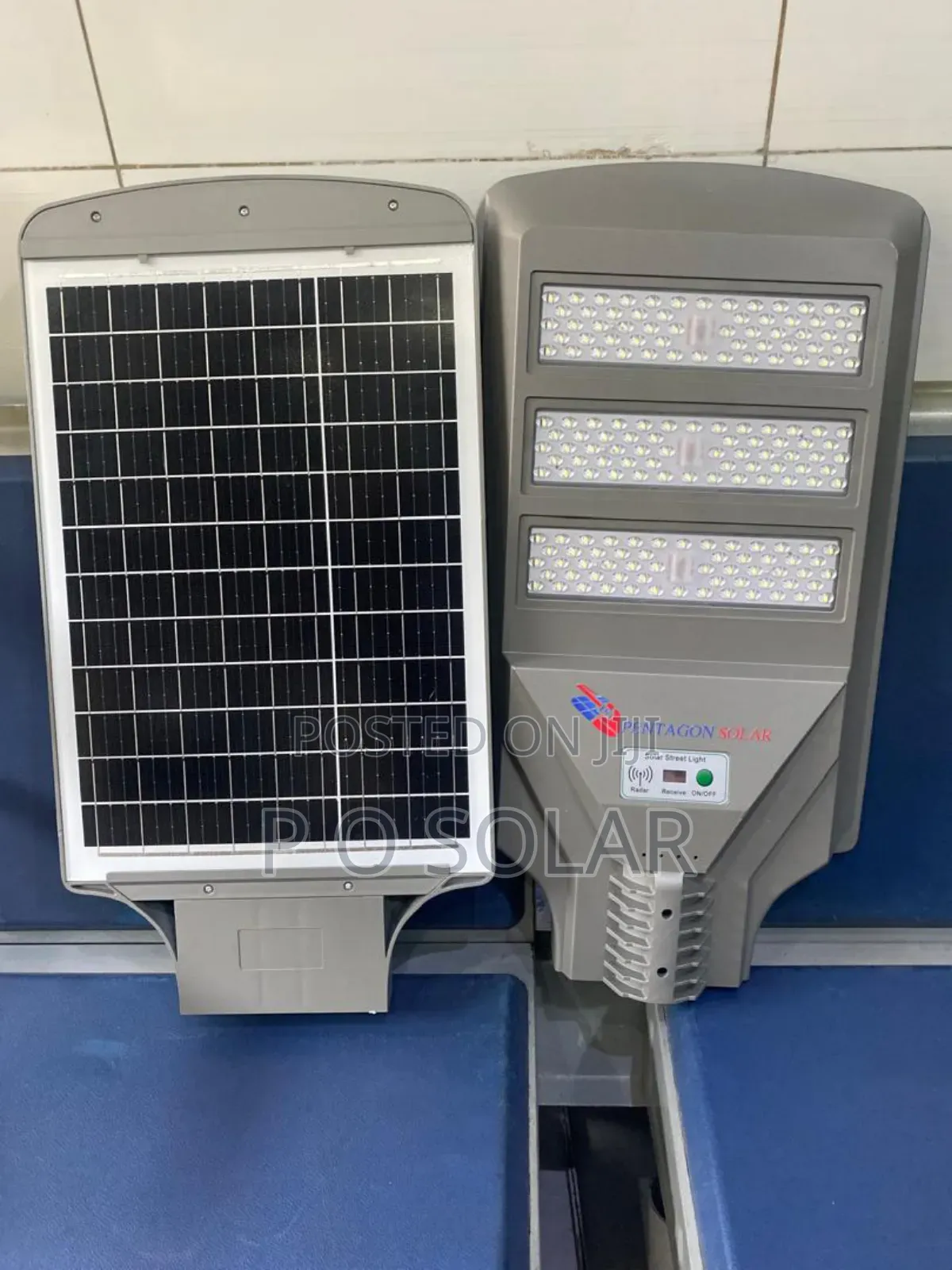 3 Line Semi Industrial Solar Light