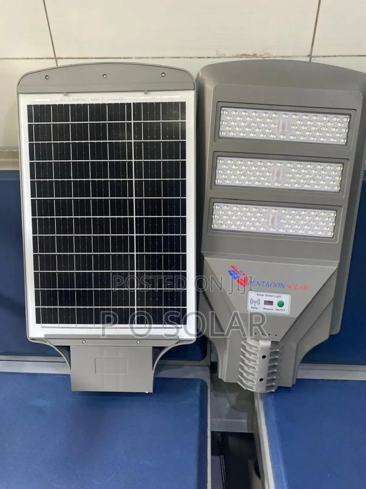 3 Line Semi Industrial Solar Light