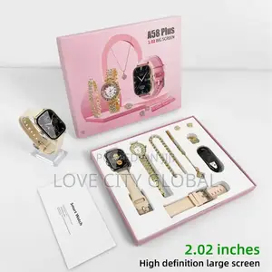 Latest Sports Smartwatch Combination for Women Suit A58 Plus