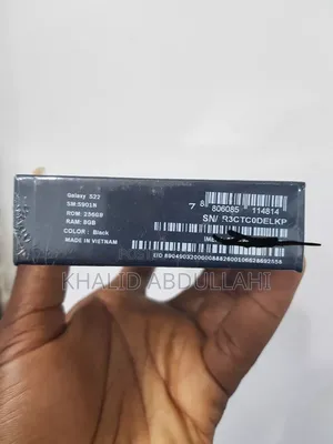 New Samsung Galaxy S22 5G 256 GB Black