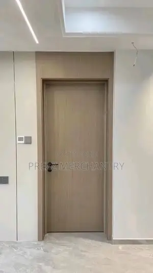 HDF Room Doors With Frames, Hinges, Locks and Keys