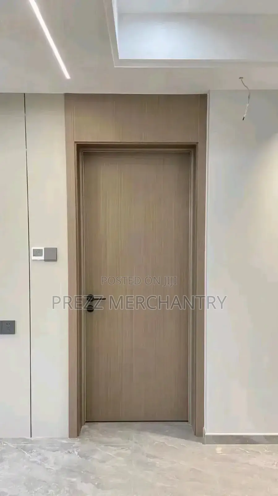 HDF Room Doors With Frames, Hinges, Locks and Keys