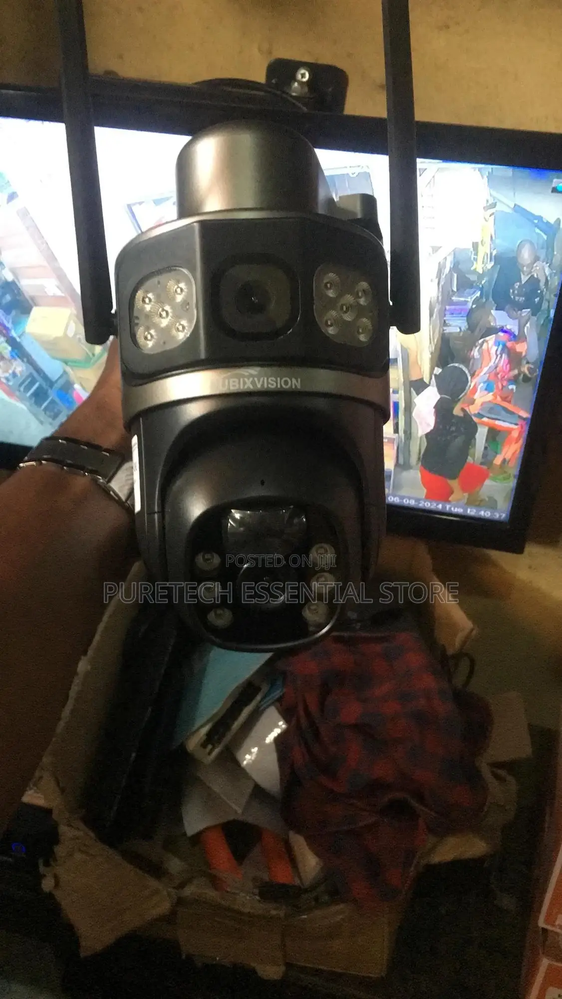 Dual Len 4g Wireless Camera 5mp Kubix
